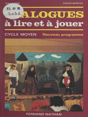 cover image of Dialogues à lire et à jouer